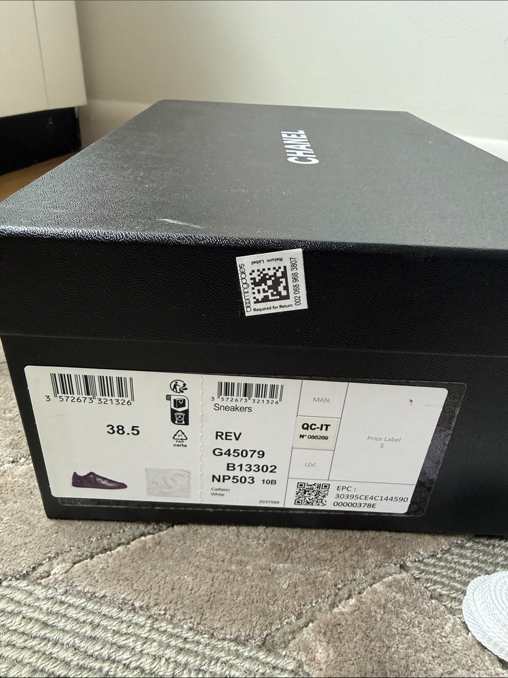CHANEL CC Sneakers - Picture 5 of 5